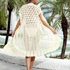 women mesh crochet top